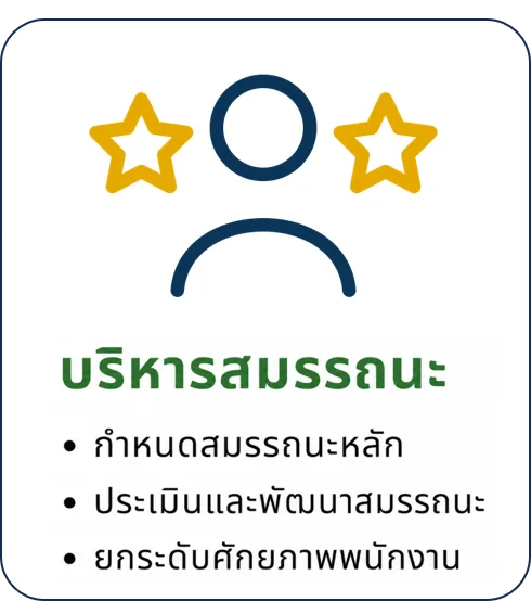 Competency บริการออกแบบระบบบริหารสมรรถนะบุคลากร โดย PSC